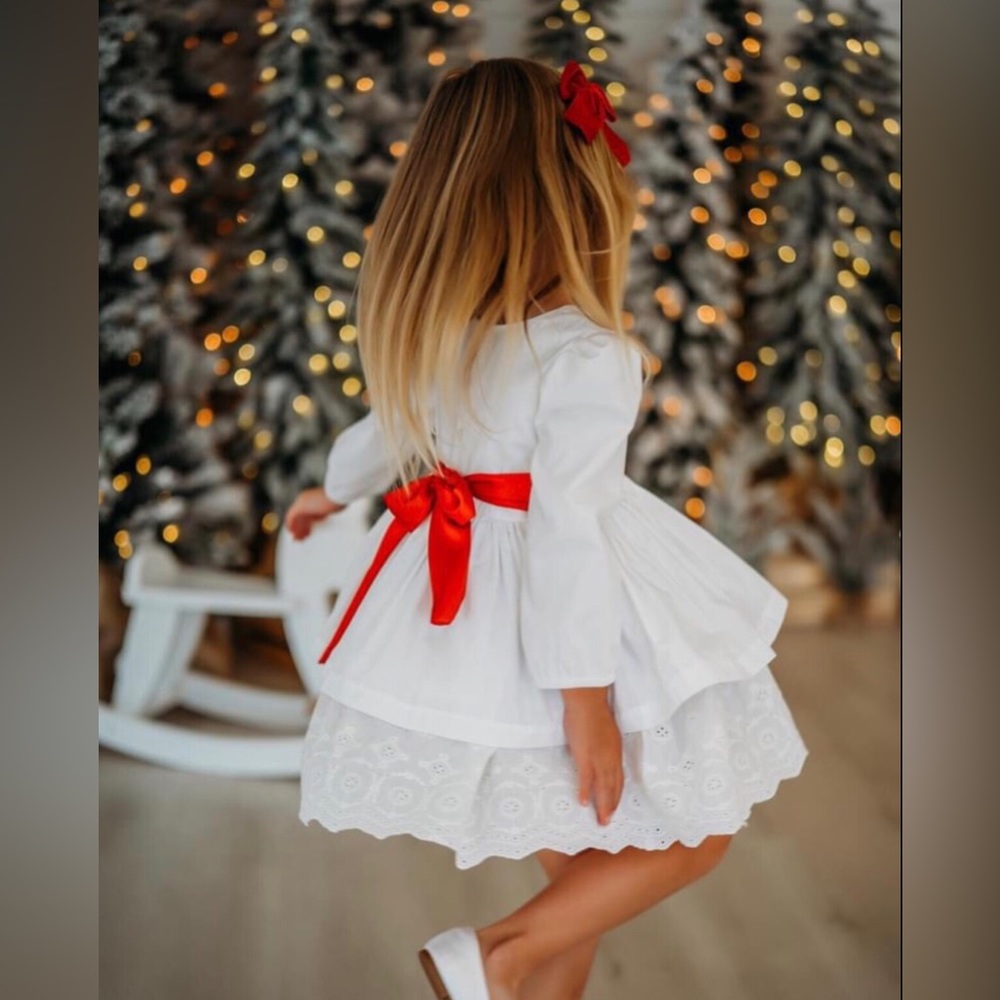 Love and grow baby girl Christmas dress - Picture 8 of 13